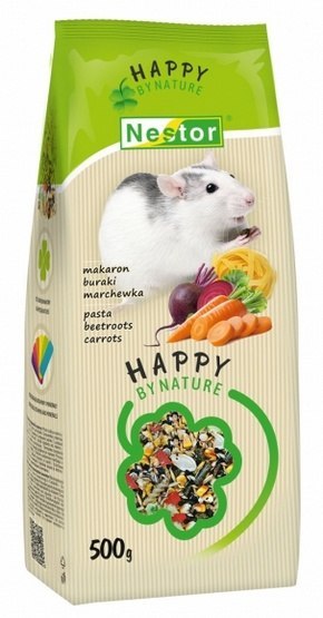 Nestor Pokarm Szczur makaron, warzywa 500g