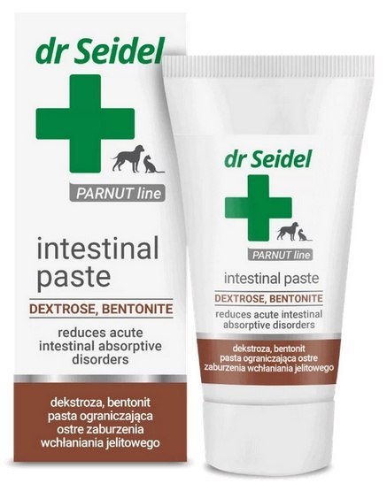 Dr Seidel Intestinal Paste - na zaburzenia wchłaniania jelitowego dla psów i kotów tubka 40g