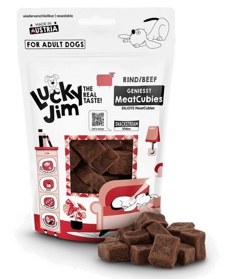 Lucky Jim MeatCubies Wołowina 70g
