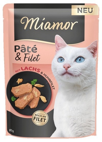 Miamor Pate & Filet Łosoś & Kurczak saszetka 85g
