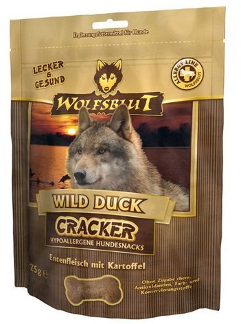 Wolfsblut Dog Cracker Wild Duck - kaczka i bataty 225g