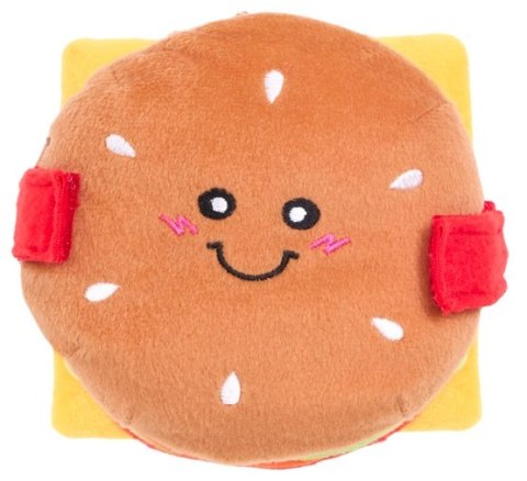 ZippyPaws Pluszowa zabawka dla psa Snufflerz Cheeseburger [ZP1150]