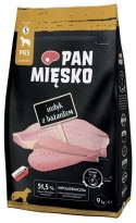 Pan Mięsko Karma sucha dla psa - indyk i bażant chrupki S 9kg
