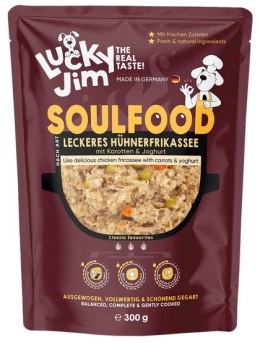 Lucky Jim SoulFood Potrawka z kurczakiem, marchewką i jogurtem saszetka 300g