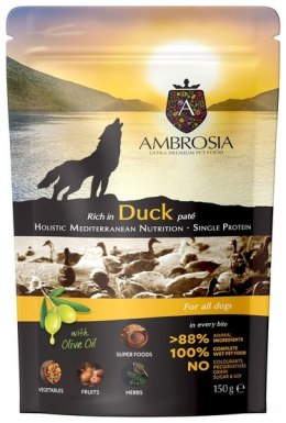 Ambrosia Dog Mediterranean Duck saszetka 150g