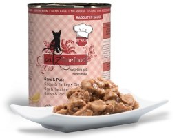 Catz Finefood Ragout in Sauce Gęś i Indyk (N.603) puszka 380g