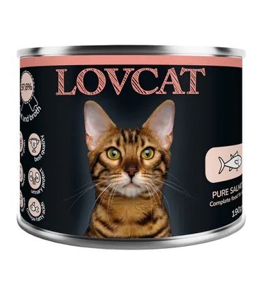 Lovcat Pure Salmon puszka 185g