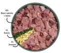 Purbello Dog Trenerki Kiełbaska Treningowa Monobiałkowa Indyk 400g