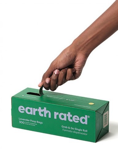 Earth Rated Woreczki do zbierania psich odchodów 300szt lawendowe