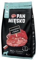 Pan Mięsko Karma sucha dla psa - wieprzowina i dzik chrupki XL 9kg