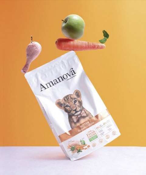 Amanova Cat Kitten Exquisite Chicken - kurczak 300g [termin ważności: 10.09.2026]