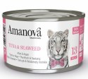 Amanova Cat Tuna & Seaweed - tuńczyk i wodorosty w galaretce puszka 70g [13]