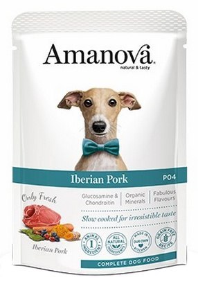 Amanova Dog Adult Iberian Pork - wieprzowina saszetka 100g [P04]