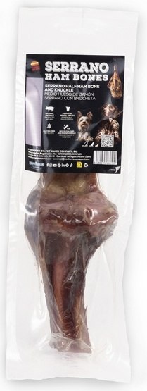 Mediterranean Natural Serrano Ham Bones Połowa kości szynkowej z golonki 1szt 200g